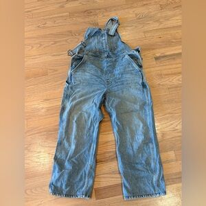Doen Myrtle Denim Overalls - Blue